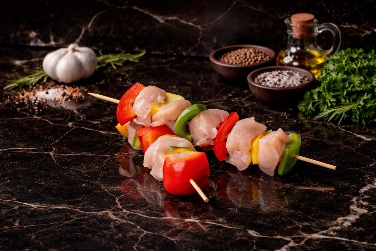 Brochettes de poulet