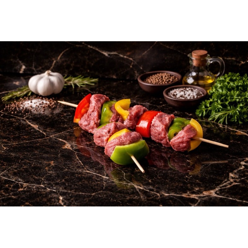 Brochettes de boeuf