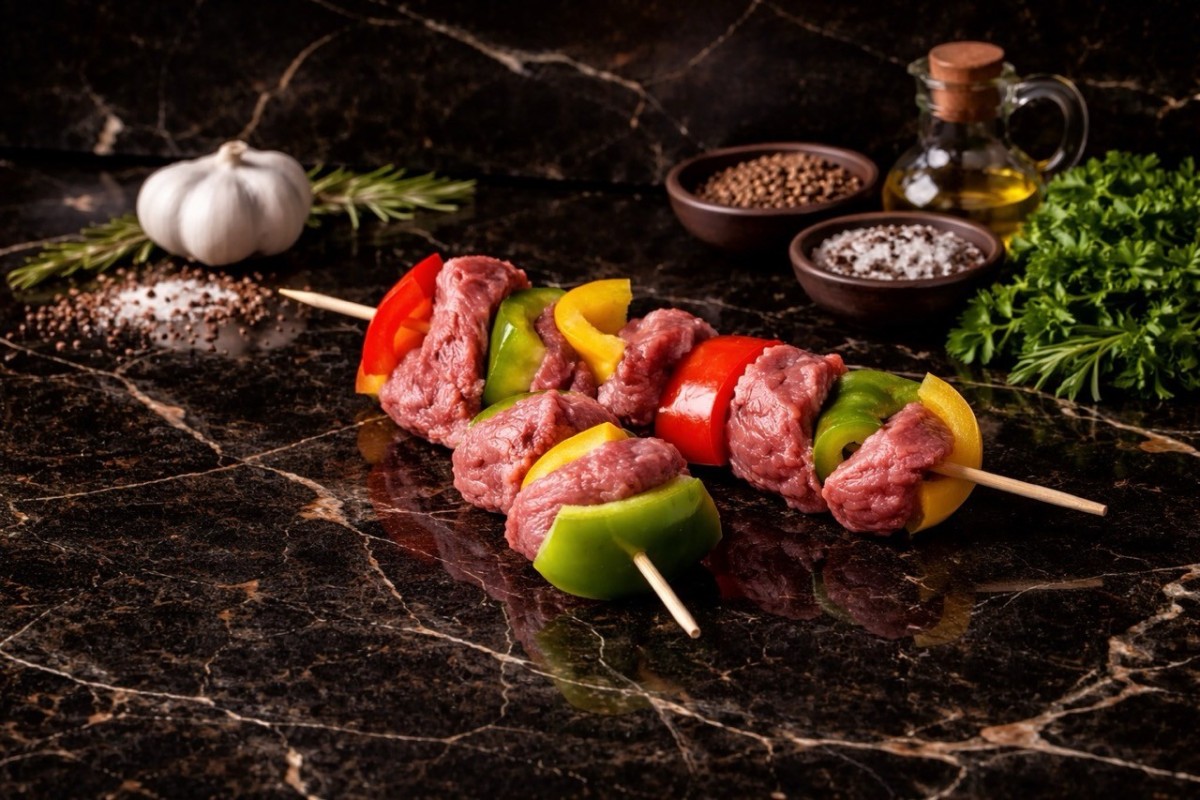 Brochettes de boeuf
