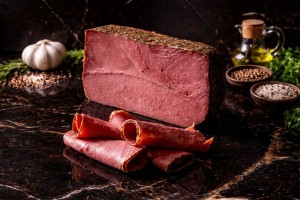 Pastrami de boeuf au poivre