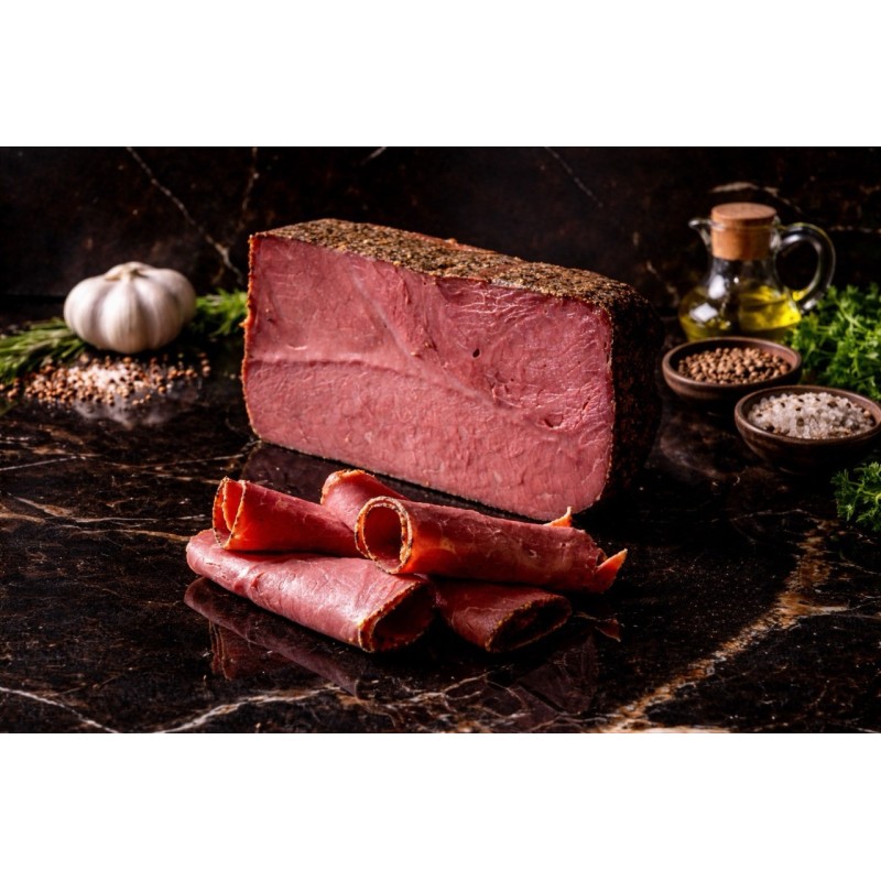 Pastrami de boeuf au poivre